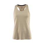 Salming Mesh Singlet Women Beige, XS