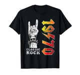 Vintage 1970 Classic Rock Legend Birthday Party Idea T-Shirt