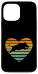 iPhone 13 Pro Max I Love Wild Boars Retro Heart Hunter Boar Case