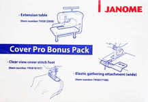 (20B2) Janome Cover Pro Bonus Pack 1000cpx/2000CPX/Elna 444