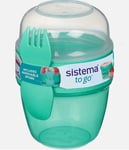 Sistema Snack Capsule to Go Lunch Pot Snacks Food Box Pack On The Go School Work