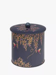 Sara Miller Chelsea Collection Hummingbird Biscuit Barrel, 5L, Navy