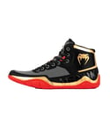 Venum, Elite Wrestling Shoes, Men's, 40, Black/Gold/Red