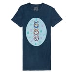 Nintendo Animal Crossing Able Sisters Women's T-Shirt Dress - Navy Acid Wash - XXL - Navy Acid Wash