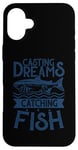 Coque pour iPhone 16 Plus Best Fisherman Casting Dreams Attraper des poissons