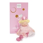 Jolijou - Poupée Princesse en Tissu Blonde - Oriane - Les Demoiselles Précieuses - Boite Cadeau - 30 Cm - Peluche Elegante - Idée Cadeau de Naissance Fille - DC3400