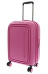 Mandarina Duck LOGODUCK + Trolley Cabin EXP, Red Violet, Linea iconica di in policarbonato