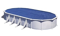 Gre CVP900 - Bâche d'été pour piscines ovales de 915x470cm, épaisseur 400µ, Couleur Bleue