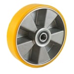 2gt Roues Et Roulettes - Roue polyuréthane jante aluminium 125 x 40 alésage 20 longueur de moyeu 50 mm