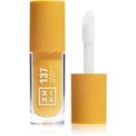 3INA The Color Lip Oil moisturising oil for lips shade 137 - Bright honey yellow, sheer 4 ml