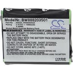 Vhbw - Batterie compatible avec Motorola Talkabout EM1000, EM1000A, EM1000R, FV300, FV500 radio talkie-walkie (1500mAh, 3,6V, NiMH)