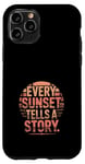 Coque pour iPhone 11 Pro Sunset Chasers Golden Hour Photographie Scénique Coucher de Soleil Vues