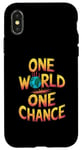 iPhone X/XS One World One Chance Climate Change Awareness Case