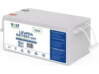 Volt Polska Lithium-Gelazium-Phosphate Batteri Lifepo4 24V 120Ah 120A