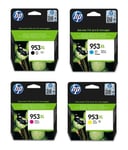 Original HP 953XL Multipack Ink Cartridges Officejet Pro 8728 8730 87403, HZ52AE