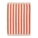 Lexington - Håndkle blokkstriper 50x70 cm peach melon