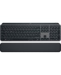 Logitech MX Keys S clavier Bureau RF sans fil + Bluetooth QWERTZ Allemand Graphite