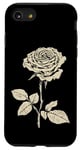 Coque pour iPhone SE (2020) / 7 / 8 Vintage Botanique Rose Fleur Fille Mignon Floral Plant Mom