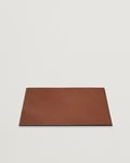 Ralph Lauren Home Brennan Small Leather Desk Blotter Saddle Brown