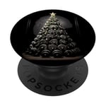 Christmas Tree Weights Gym & Fitness Men, Women, and Kids PopSockets Adhesive PopGrip