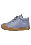 Naturino Cocoon-Chaussures Premiers Pas en Cuir, Bleu 26