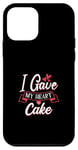 Coque pour iPhone 12 mini I Gave My Heart To Cake – Cake Lover Valentine's Day