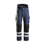 Snickers Workwear AllroundWork, fodrade byxor 37.5® - MARIN/SVART - XXL Kort