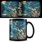 Pyramid International Harry Potter Mug (Sirius' Escape Design) 11oz Ceramic Coffee Mug in Presentation Harry Potter Gift Box - Official Harry Potter Merchandise, Black