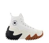 Converse Run Star Motion Platform Trainers White Black Gum - 5.5 UK