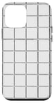 iPhone 12 mini Ivory White Square Tiles Case