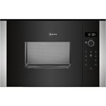 Micro-ondes simple encastrable - NEFF N50 - HLAWD23N1F - Inox - 20 L - 38,2 x 59,4 x 31,7 cm