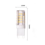 6-pack G9 LED-lampor, dimbara, 5W 220V motsvarar 40W halogen, perfekt