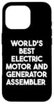 iPhone 16 Pro World's Best Electric Motor And Generator Assembler Case