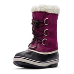 Sorel Yoot Pac Nylon Wp Unisex Kids Winter Boots, Wild Iris Dark Plum Toddler 2024, 10 UK