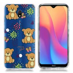 Deco Xiaomi Redmi 8A skal - Teddybjörn