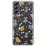 ERT GROUP Coque de téléphone Portable pour Samsung S21 FE Original et sous Licence Officielle Disney Motif Lady and The Tramp 002 Parfaitement adapté à la Forme du téléphone Portable, partiel imprimé