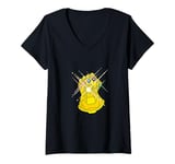 Womens Marvel Avengers Thanos Infinity Gauntlet V-Neck T-Shirt