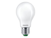 Philips - Led-Glödlampa Med Filament - Form: A60 - Glaserad Finish - E27 - 5.2 W (Motsvarande 75 W) - Klass A - Varmt Vitt Ljus - 2700 K