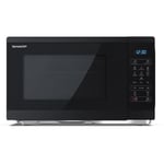 Sharp YCMS252AUB 25L 900W Digital Solo Microwave - Black