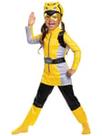 Yellow Ranger Muscle Saban's Power Rangers Beast Morphers Hero Girls Costume S