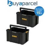 Dewalt DWST1-71228 Tstak Tool Carry Open Tote Tool Box Carrier - Twin Pack