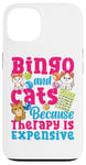 iPhone 13 Bingo Player Cat Bingo And Cats Because Therapy Is Expensive Case