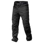 Oinrenstkp Pantalon Cargo de Jogging Tactique imperméable pour Homme Pantalon de Combat Urbain Multi Poches Ripstop Army Military Black Long Pants L