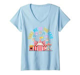 Womens Take Me To State And County Fairs Pop Corn Ferris Wheel V-Neck T-Shirt