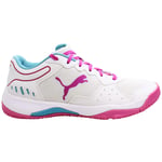 Puma Solarsmash RCT Womens White Padel Shoes - Size UK 7.5