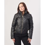 Blouson Yes Zee  Veste courte noire , modèle matelassé