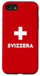 iPhone SE (2020) / 7 / 8 Switzerland Flag Suisse Swiss Schweiz White Red Case