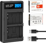 3.7V 1200mAh Li-ION Batterie NP-BG1 et Chargeur LCD-USB pour Sony Cyber-Shot DSC-W120 W150 W220 DSC-H3 H7 DSC-H9 DSC-H10 DSC-H20 DSC-H50 DSC-H55 DSC-H70 DSC-HX5V(Q924)