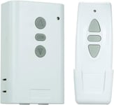 Interrupteur Télécommande sans Fil,Récepteur AC220V 433MHz,Type d'apprentissage Contrôleur,Bidirectionnel 3 clé RF émetteur