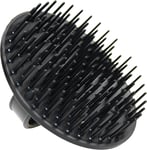 Jack Dean by Denman (Black) Scalp Massager and Detangling Hair Brush for Thick